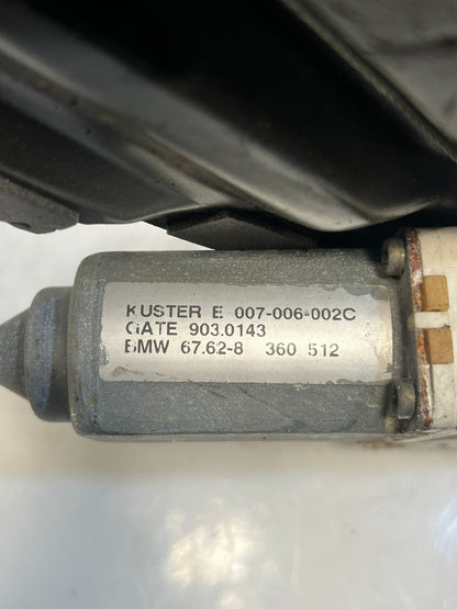 1999-2003 BMW M5 E39 5-Series 540i 530i 525i Window Regulator Motor 8360512 OEM