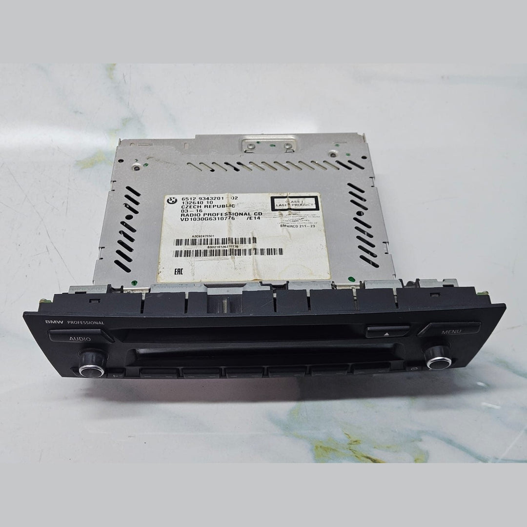 BMW E84 X1 E90 E91 E92 E93 E87 E88 PROFESSIONAL CD Player Head Unit 9343201 OEM