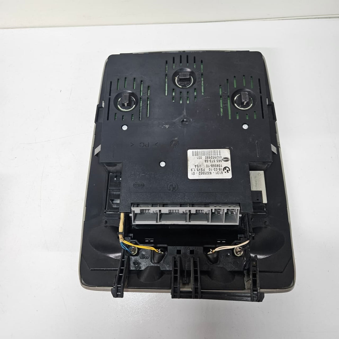 2006-2013 BMW X5 E70 X6 E70 Interior Light Switch Unit Roof 9225952