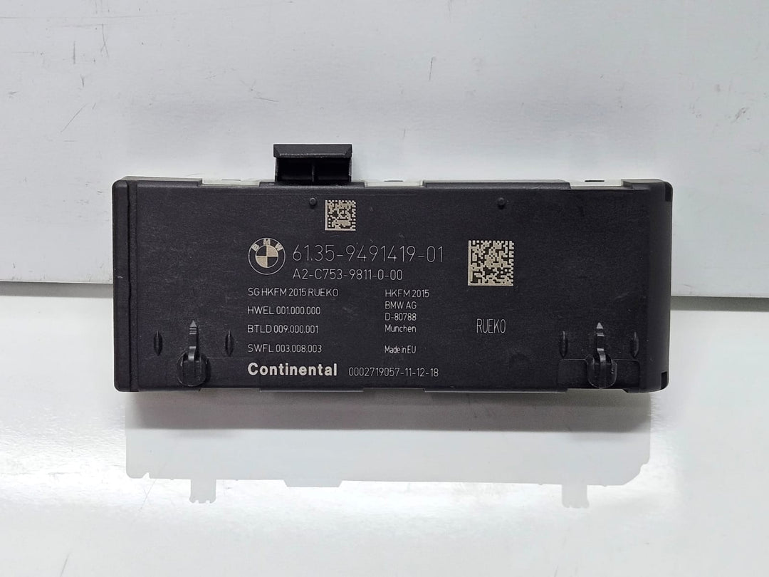 9491419-2015-2020 BMW X2 F39 RHD Tailgate Control Module OEM