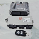 BMW X3 F25 N47 ENGINE CONTROL UNIT DDE 8579480 SET OEM