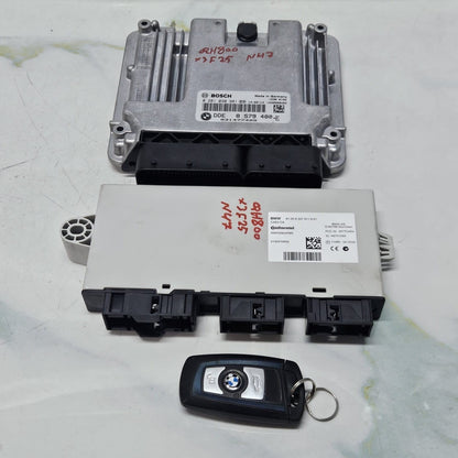 BMW X3 F25 N47 ENGINE CONTROL UNIT DDE 8579480 SET OEM