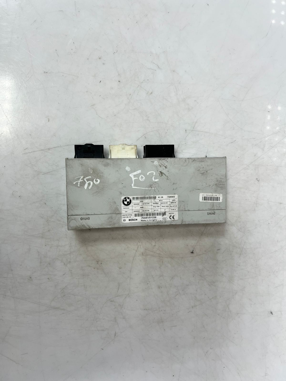 2011-2016 BMW 5' F10 528i 535i 550i M5 Trunk Lid Lift Control Module 7365902 OEM