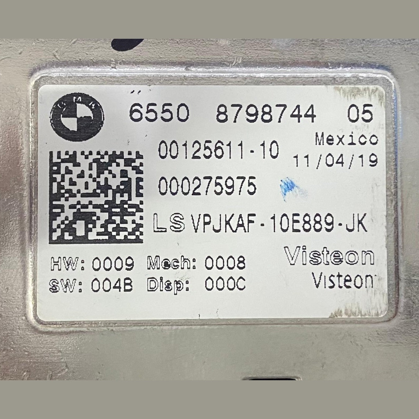 OEM BMW 3 SERIES G20 G21 G80 CENTRAL INFORMATION DISPLAY SCREEN 8798744
