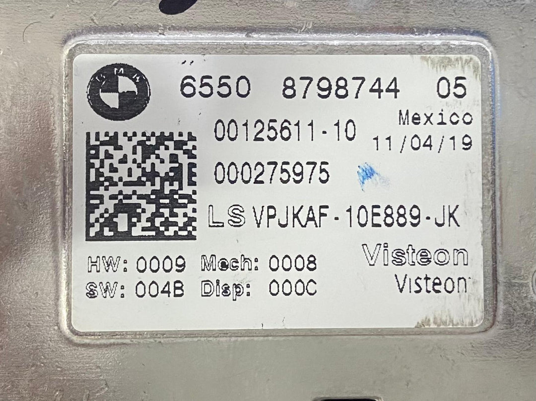OEM BMW 3 SERIES G20 G21 G80 CENTRAL INFORMATION DISPLAY SCREEN 8798744