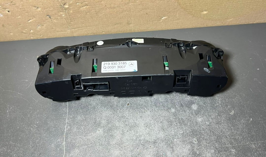 04-10 Mercedes-Benz W219 CLS A/C Heater Climate Control Panel A219 8303185