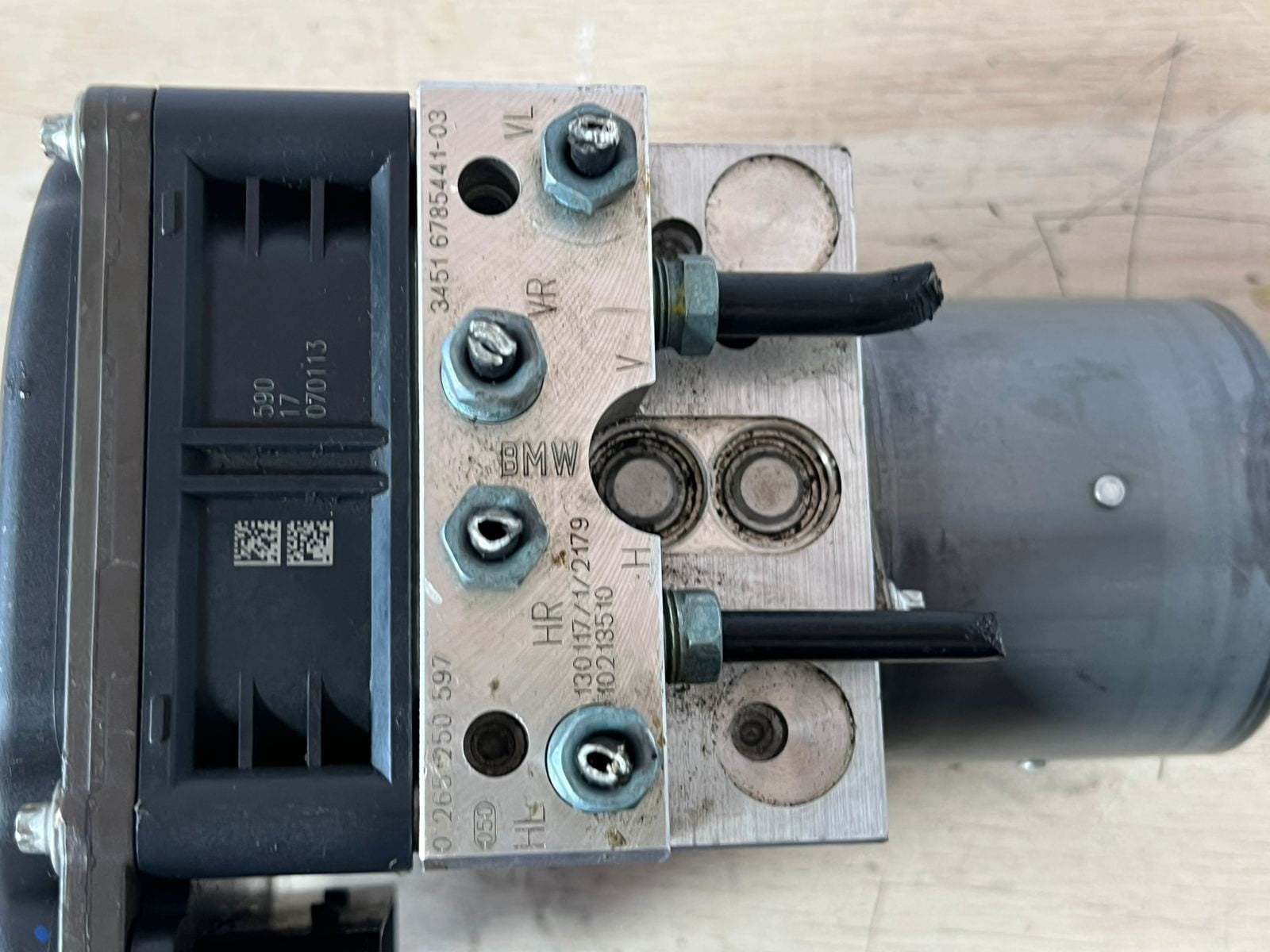 BMW 5 F10 HYBRID HYDRAULIC BLOCK PUMP ABS DSC ECU UNIT MODULE 6860157 -6860154
