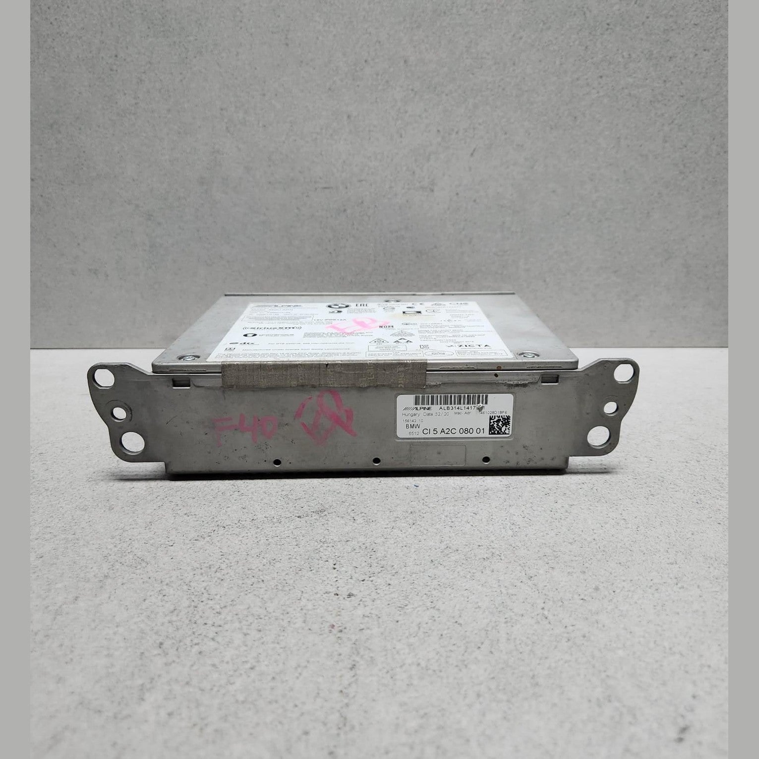 BMW Radio Navigation Module 5A2C080 F40 F44 G20 G21 G28 G30 G31 G32 G11 MGU APN
