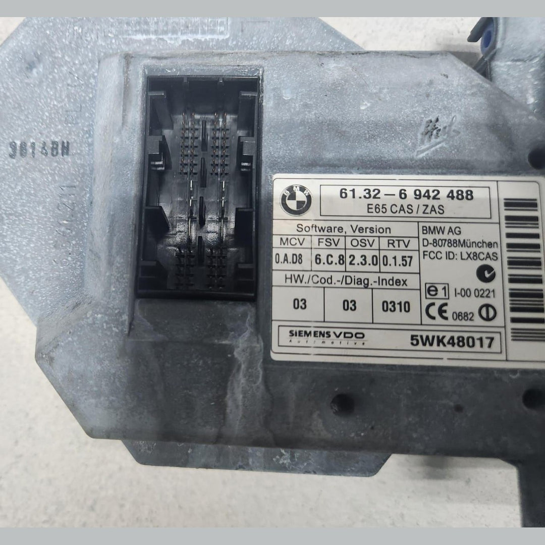2002-2005 7' E65 BMW 730i Engine Control Unit 7533651 MS45.0 M54 3.0 ECU SET RHD