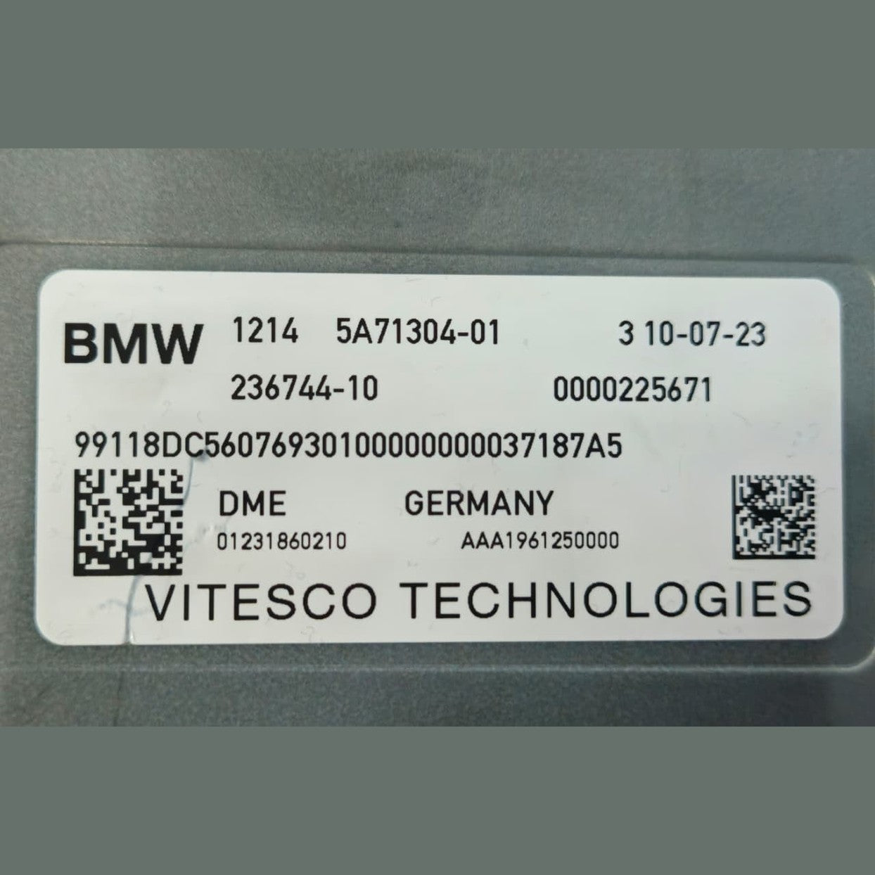 OEM BMW X5 X6 X7 G05 G06 G07 ECU Engine Control Module Unit 5A71304 USED