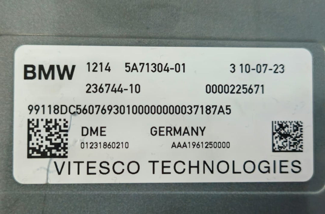 OEM BMW X5 X6 X7 G05 G06 G07 ECU Engine Control Module Unit 5A71304 USED