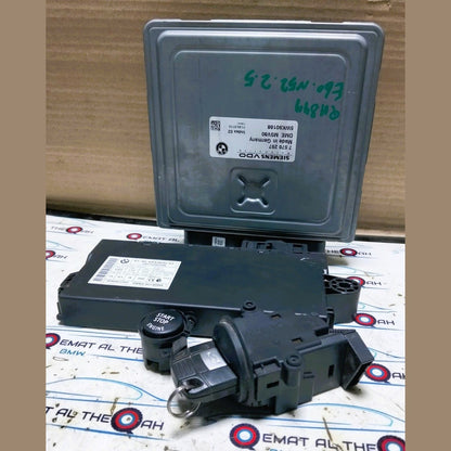 2008-2010 BMW 523I E60 LCI  Engine Control Module ECU KIT COMPLETE 7576297