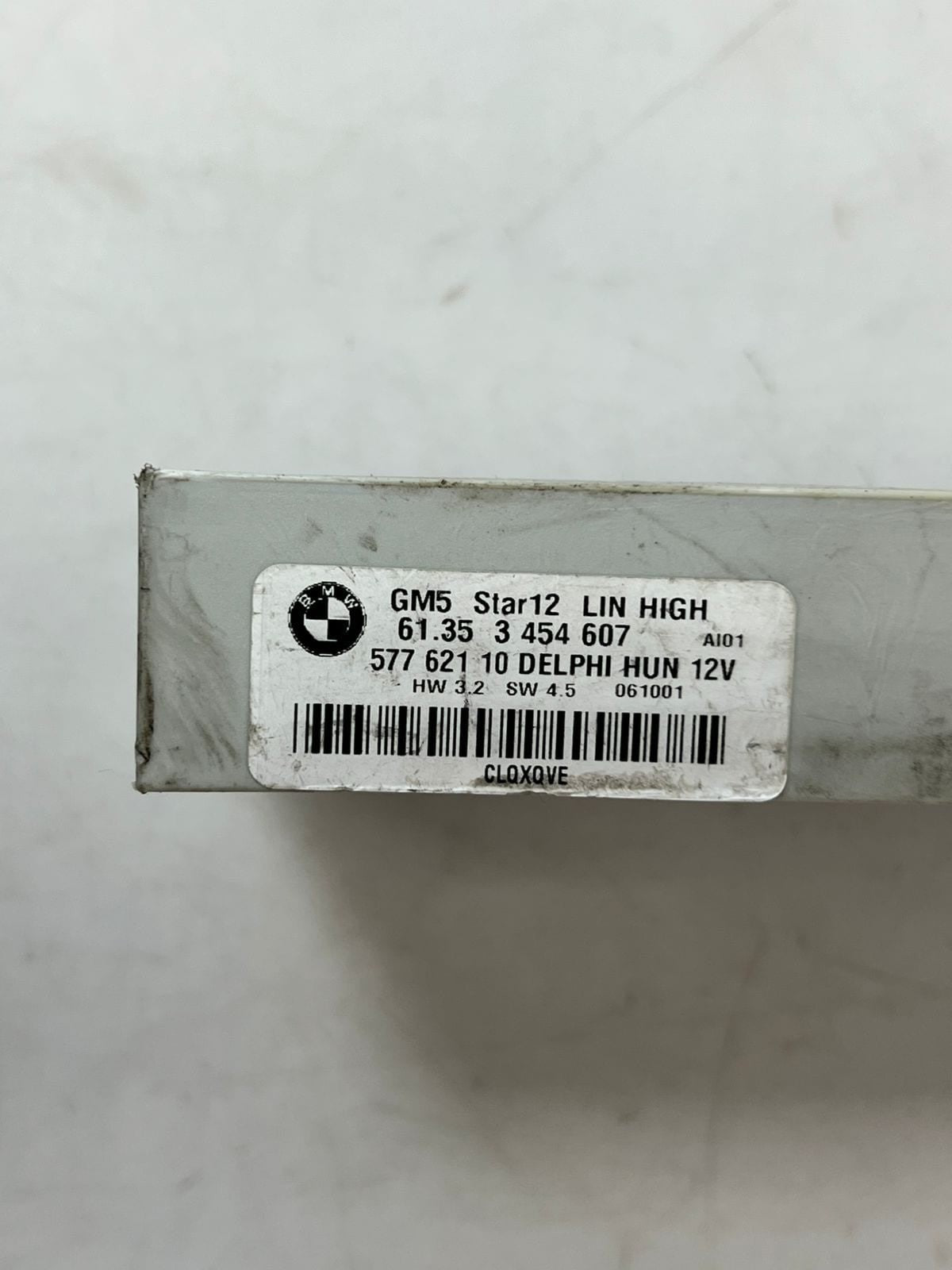 2004-2010 BMW 3 Series X3 Light Adaptive Basic Control Unit ECU 6135 3454607 OEM
