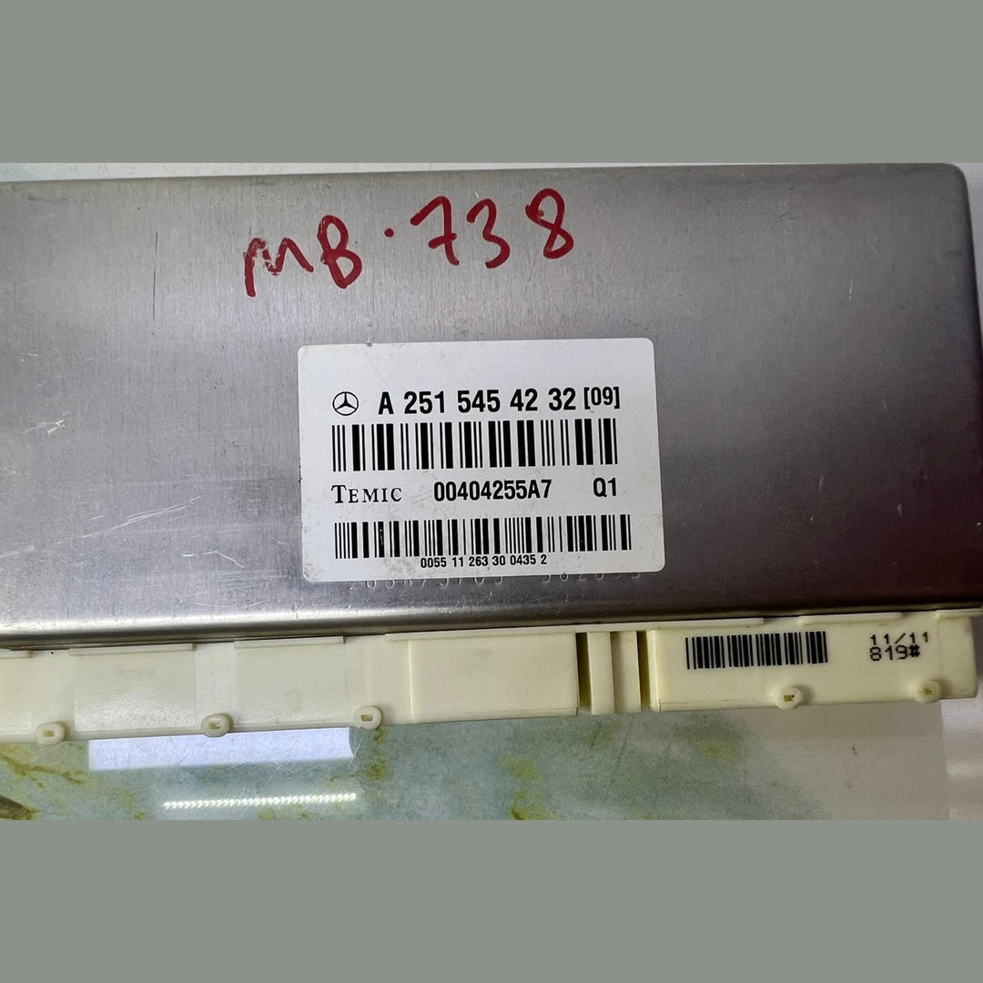 Mercedes Air Suspension Control Module A2515454232 GL350 and ML450 W164