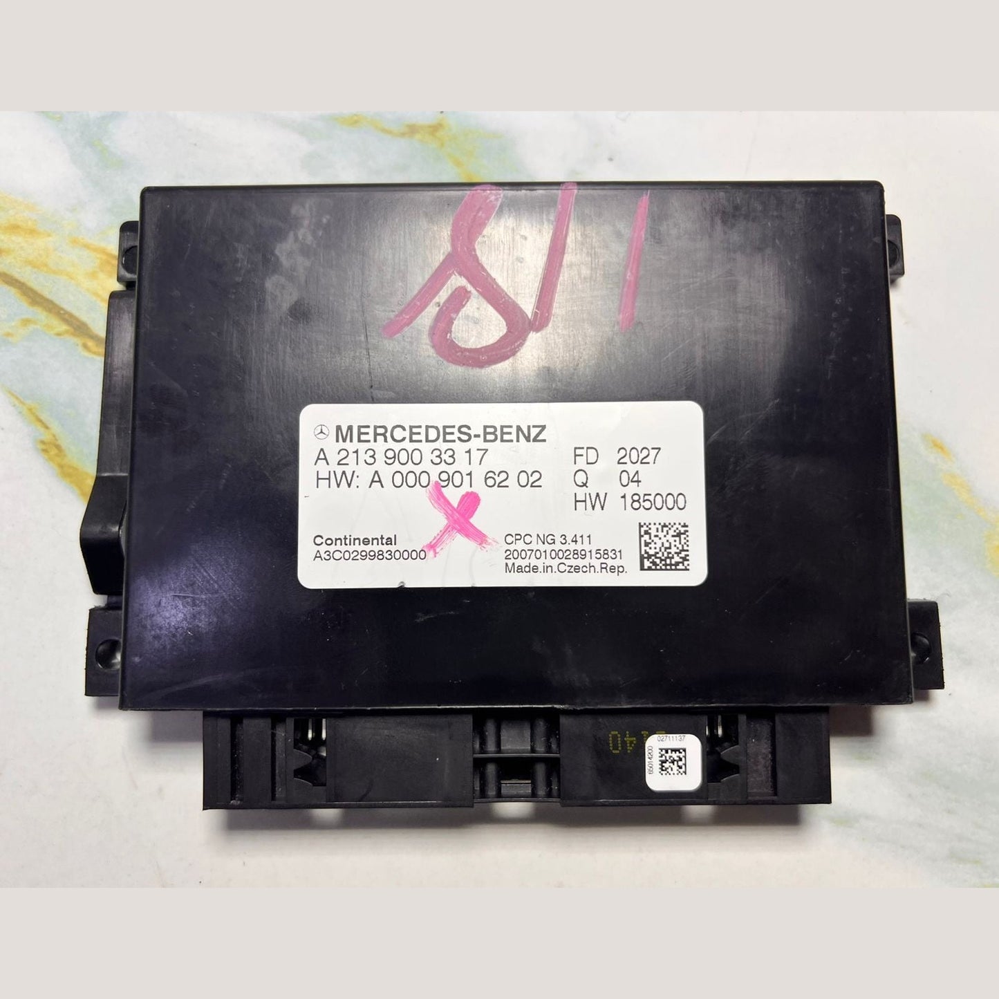 2017-2018 Mercedes-Benz E300 Transmission Control Unit A 213 9003317 E-Class W21