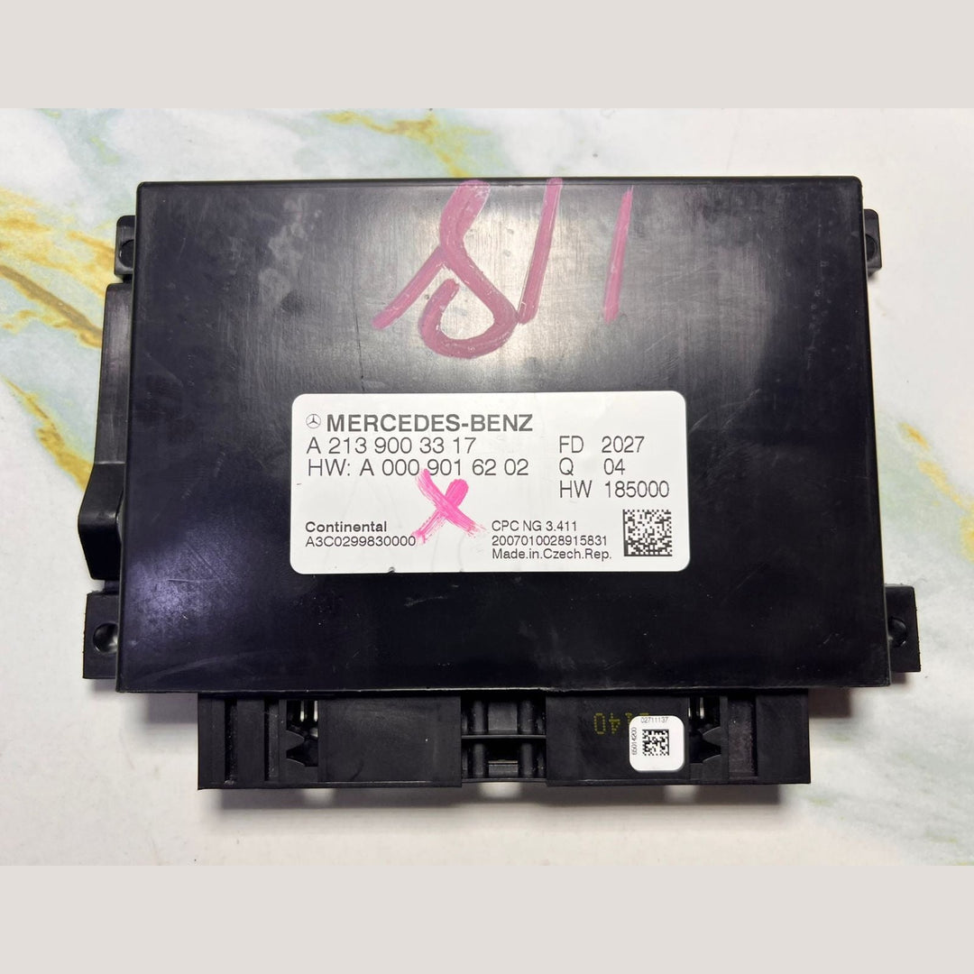 2017-2018 Mercedes-Benz E300 Transmission Control Unit A 213 9003317 E-Class W21