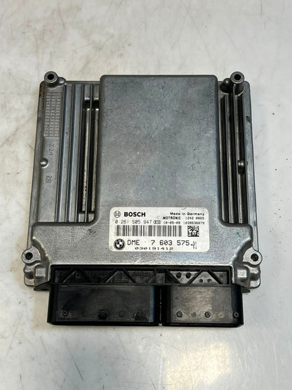 2010-2015 BMW E87 E88 E90 E84 X1 N46 Engine Control Module ECU ONLY DME 7603575