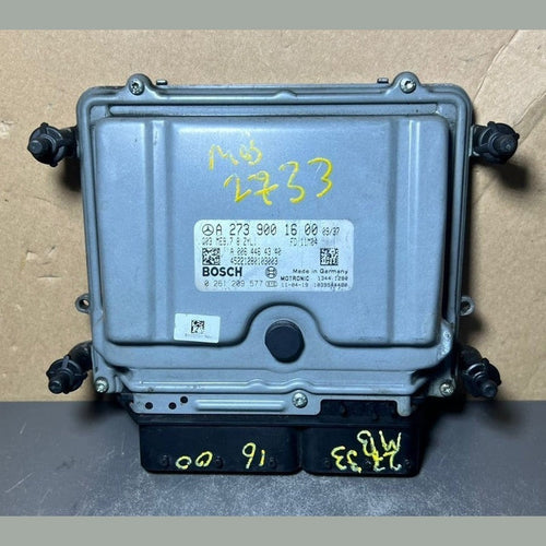 07-12 Mercedes W164 GL450 Engine Control Module Unit ECM ECU A273 9001600 OEM