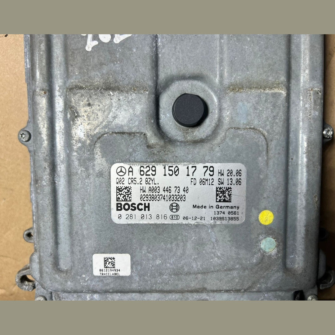 07-11 Mercedes W164 GL ML Engine Control Module Unit ECM ECU A629 1501779 OEM