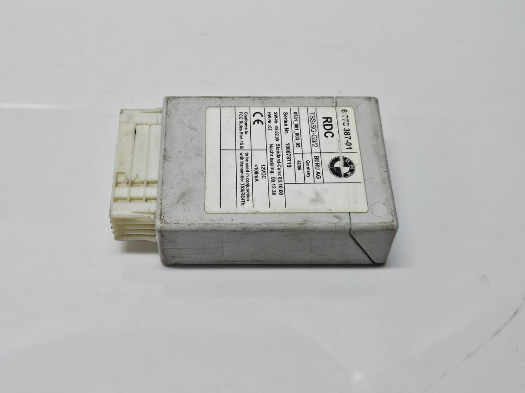 6778387-2007-2010 BMW 328i X5 E70 E63 E64 Tire Pressure Control Module OEM