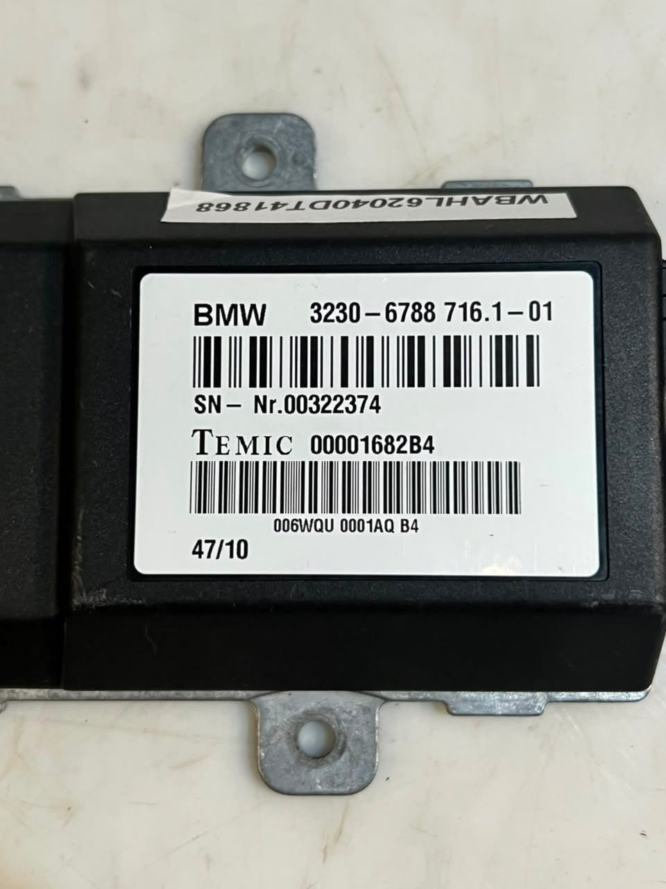 2006-2008 BMW 7' E65, E66 E67 750Li Steering Column Control Module 6788716 OEM