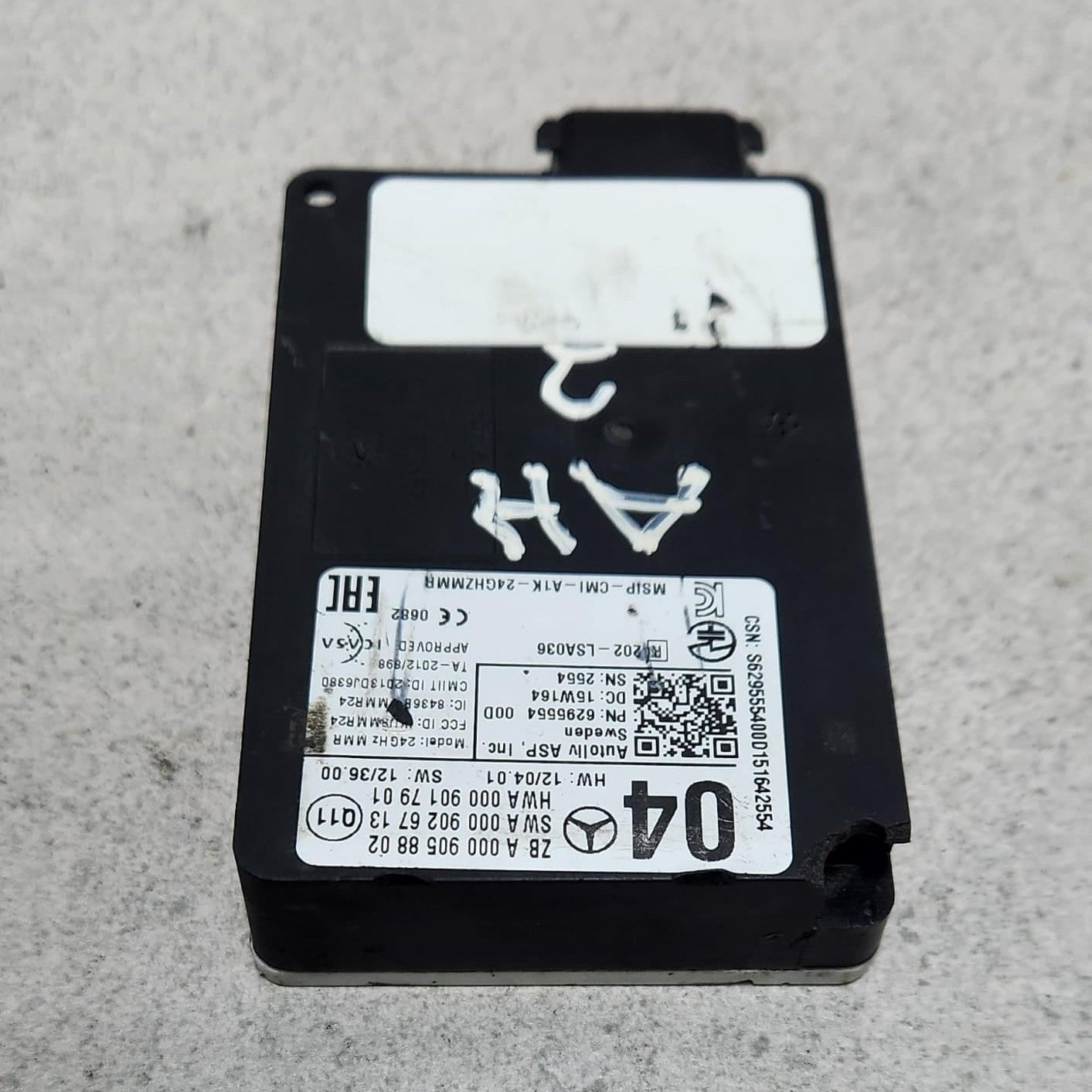 2014 Mercedes-Benz E63 AMG Blind Spot Radar Sensor A0009058802 W166 GLE W212 E63