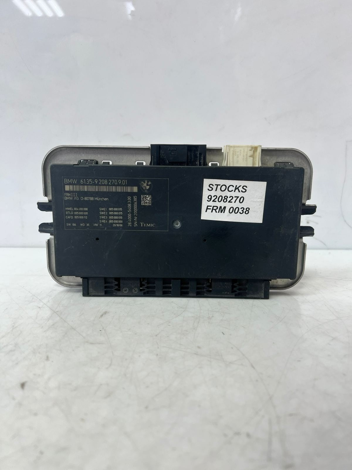 BMW 7 5 F01 F02 F03 F10 F11 F04 Footwell POWER Light Control Module Frm3 9208270