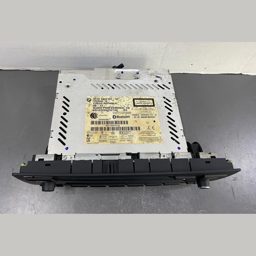 OEM BMW 1 3 SERIES X1 E84 E82 E90 PROFESSIONAL CD RADIO HEADUNIT 9302155