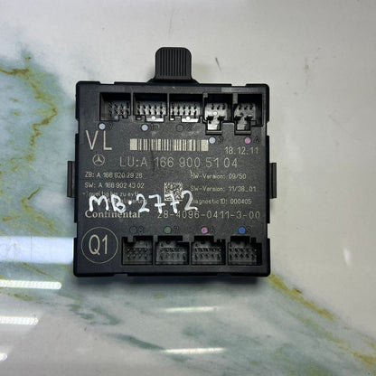 Mercedes W166 ML GLE GL Front Left Side Door Control Module A166 9005104 OEM
