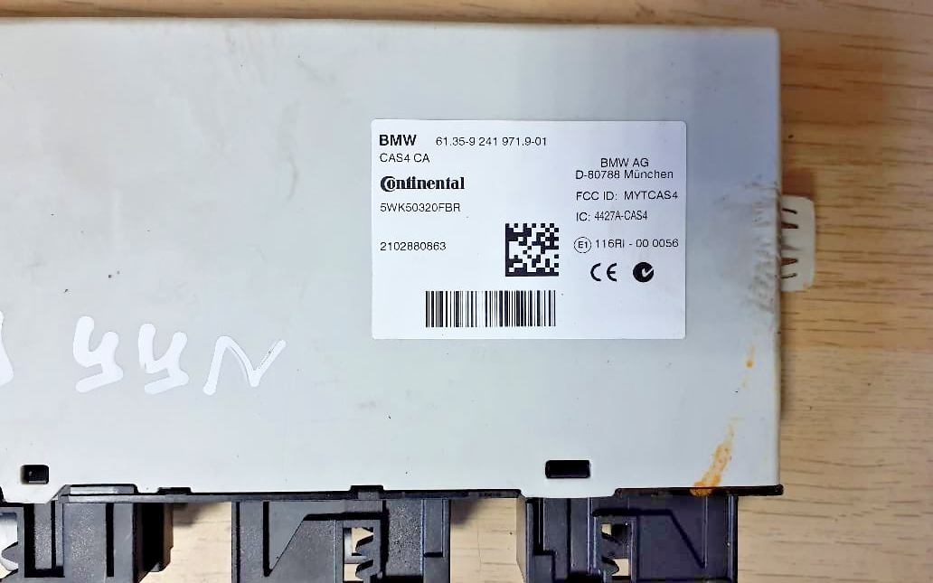 BMW N55 F10 ECU Kit DME Engine Control Module CAS Key Set OEM 7632115