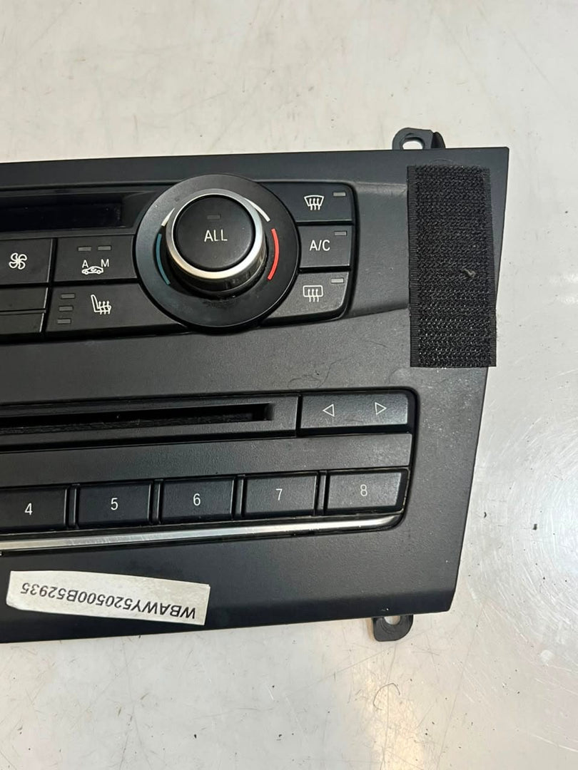 2011-2014 BMW X3 F25 Climate Heater AC Control Panel 9287629 OEM