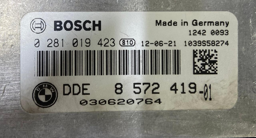 OEM BMW X3 F25 N47N ENGINE CONTROL ECU UNIT MODULE DDE ECU SET 8572419