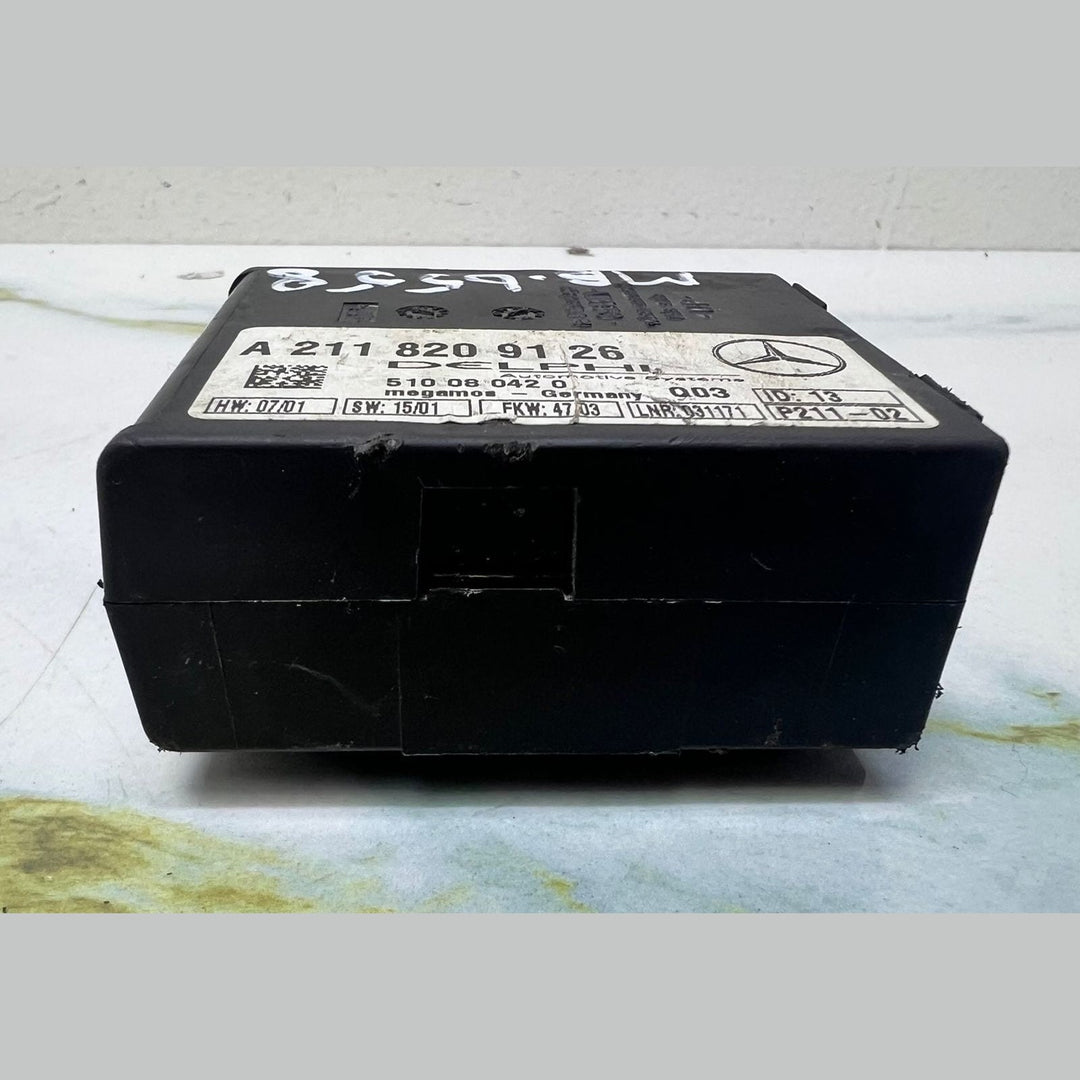 2001-2005 Mercedes C240 Alarm Control Unit A2118209126 W203 CLK and SL R230