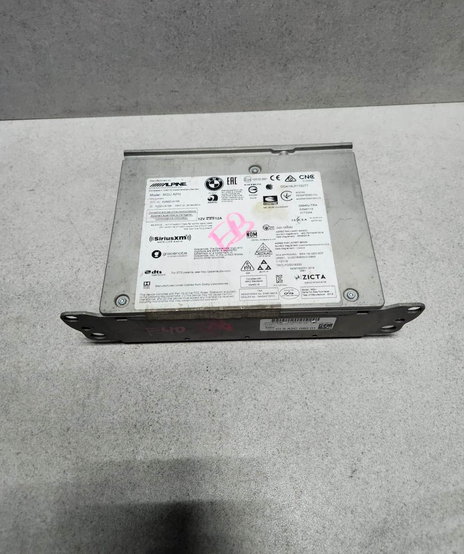 BMW Radio Navigation Module 5A2C080 F40 F44 G20 G21 G28 G30 G31 G32 G11 MGU APN