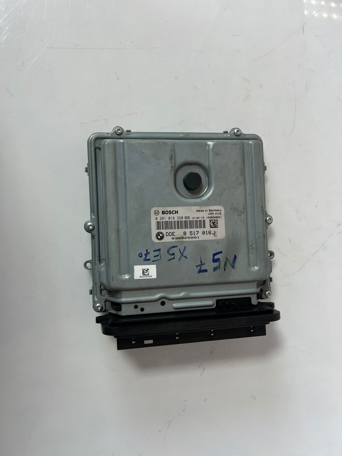 2006-2013 BMW X5 N57 E70 Engine Control Unit ECU SET DDE + CAS3 AG +1KEY 8517016
