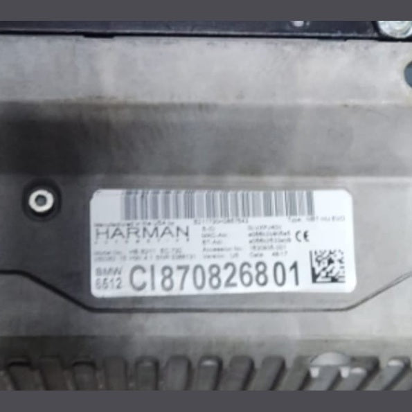 2018 BMW X5 X5 F15 and 3 Series 4 Radio Navigation Head Unit Module 8708268 OEM