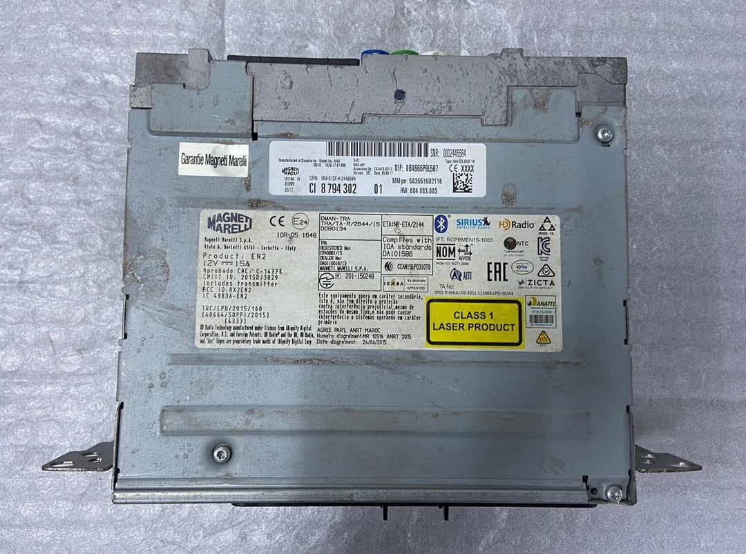 OEM BMW 3 F30 5 F10 X1 F48 RADIO AUDIO Basic NAVIGATION HEAD UNIT 8794302