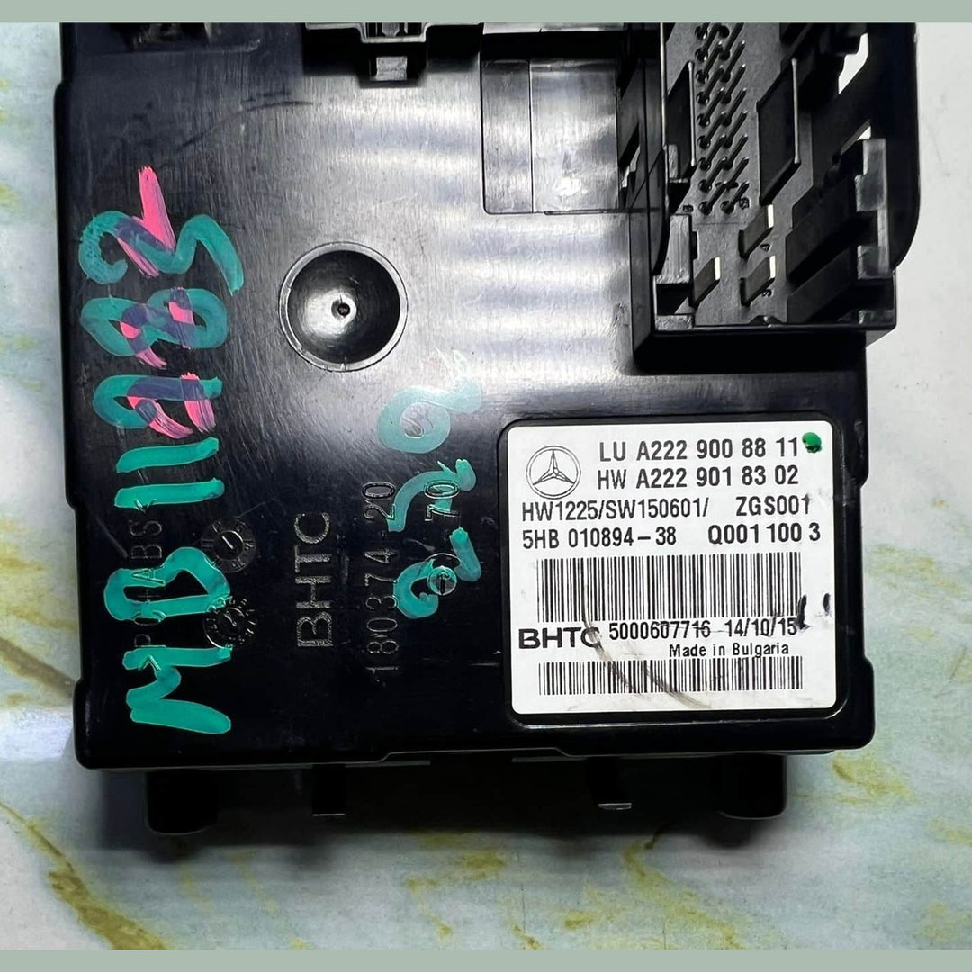 Mercedes Control Unit Complete Air Conditioner A2229008811 S-Class W222