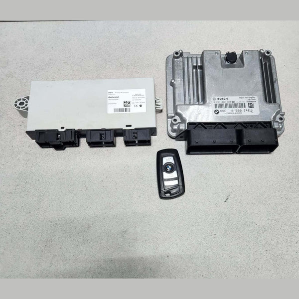 BMW Engine Control Unit DDE 8589142 OEM Engine Control Unit ECU SET 2016 520 B47