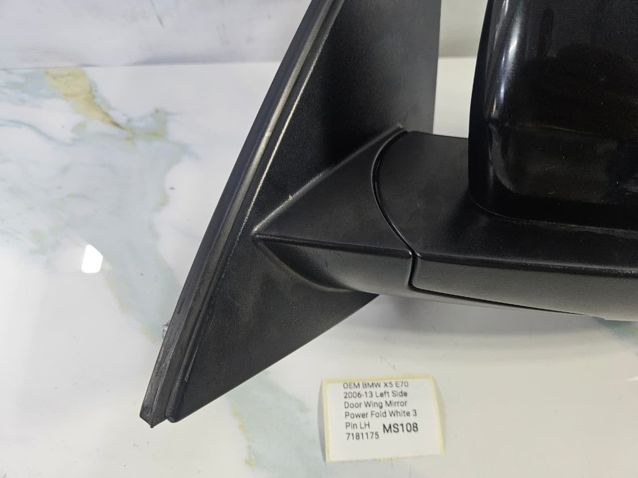 OEM BMW X5 E70 2006-13 Left Side Door Wing Mirror 3 Pin LH 7181175 RHD