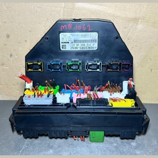 10-16 Mercedes-Benz W212 W204 Front SAM Module Relay Fuse Box A2129002627 OEM