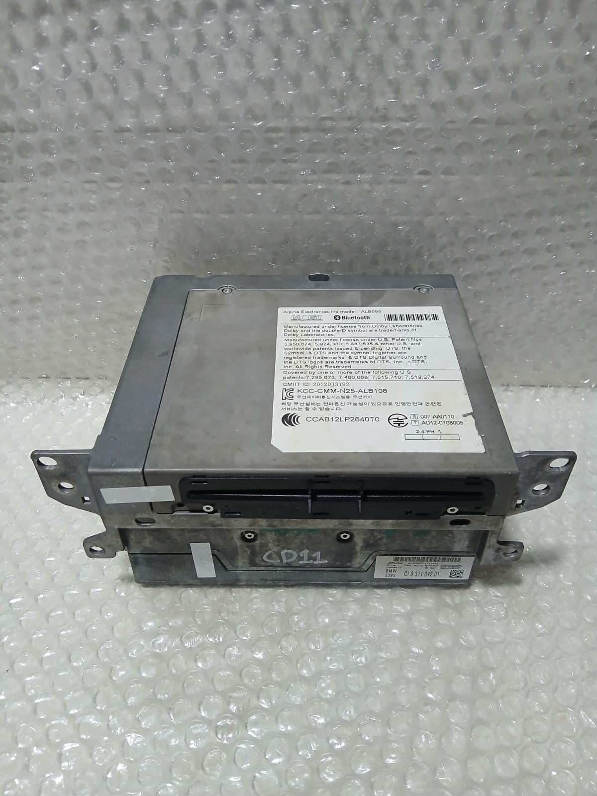 BMW F30 F31 Headunit High Basic Navigation Alpine 9311042