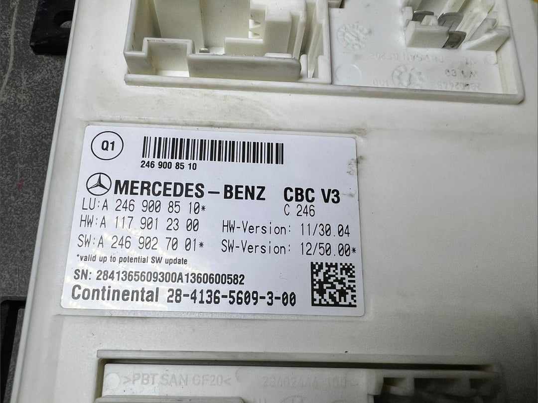 Mercedes W246 CLA B-Class Front SAM Body Control Module Unit A246 9008510 OEM