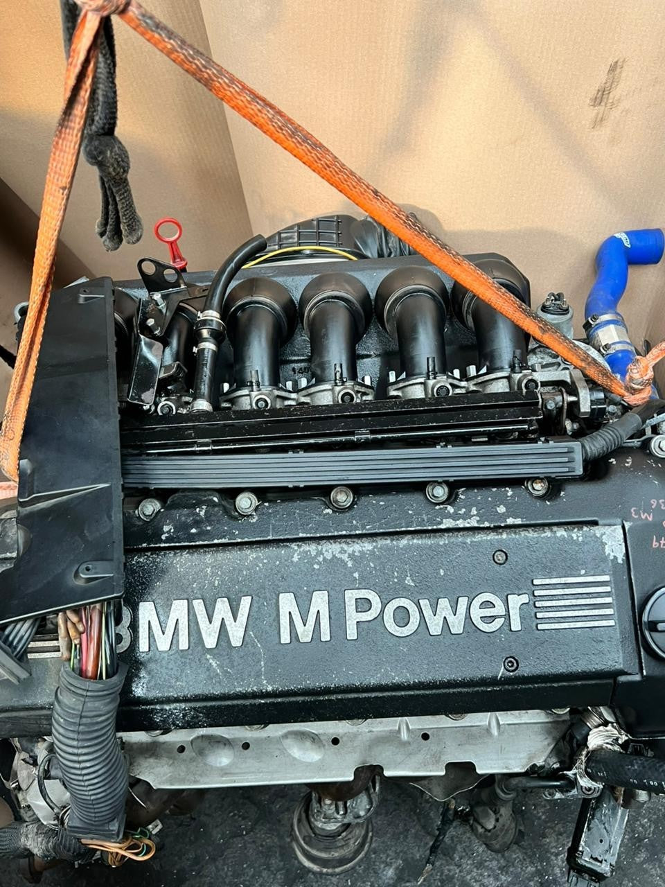 BMW E36 M3 S50B30 3.0L Complete Engine & Manual Gearbox 75K KM 50030546 OEM