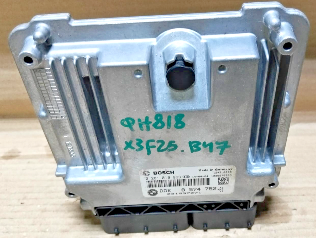 Engine control unit (ECU) for BMW X3 F25 LCI FACELIFT 2017 B47D30A 8574752