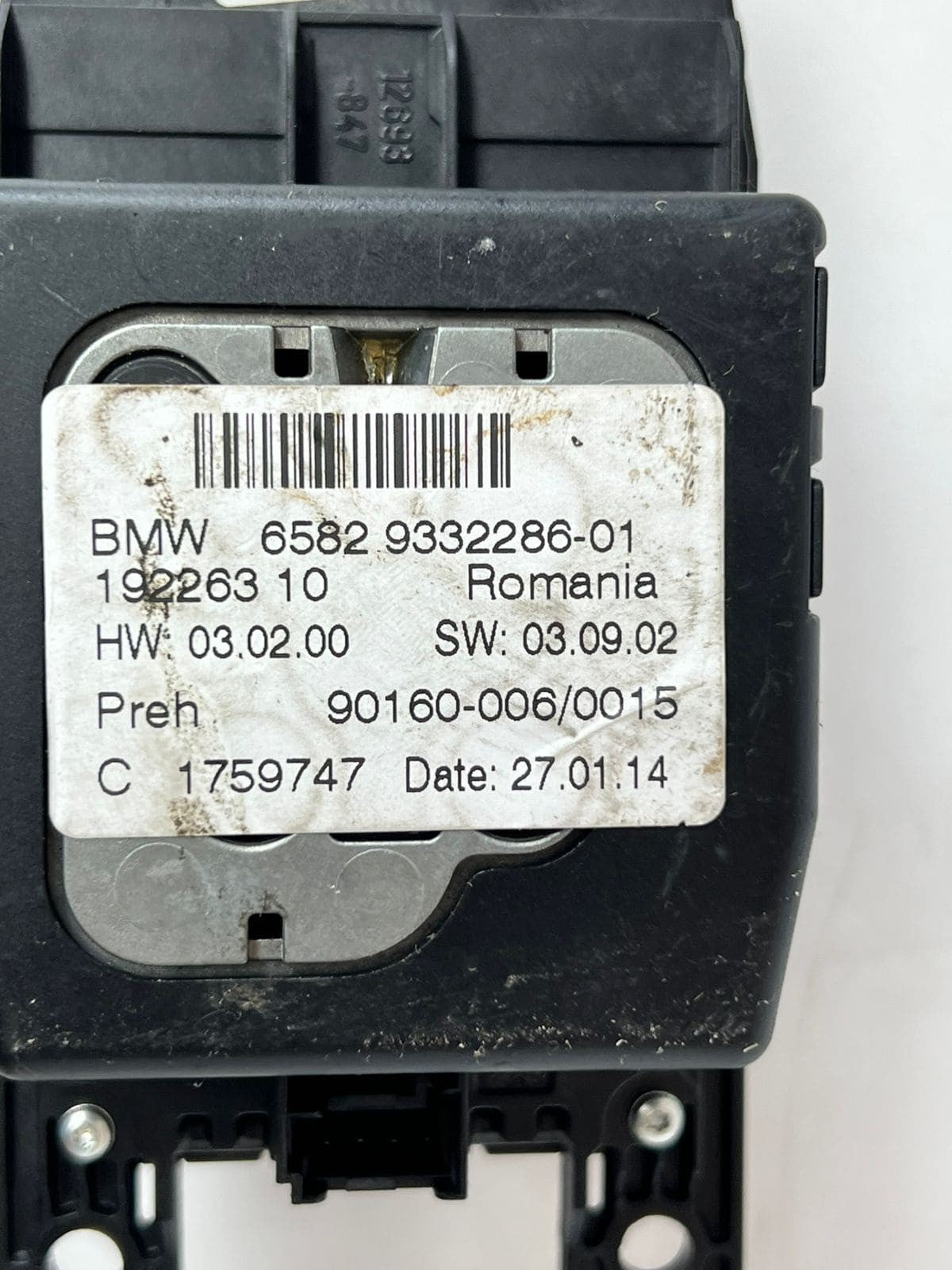 BMW F01 F10 F11 F15 F16 F20 F21 F25 F30 F31 Idrive Touch Controller 9332286 OEM