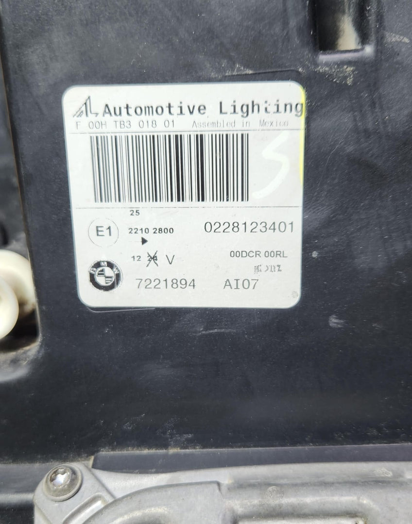7221894 BMW Headlight X5 E70 Facelift right headlight assembly 2012