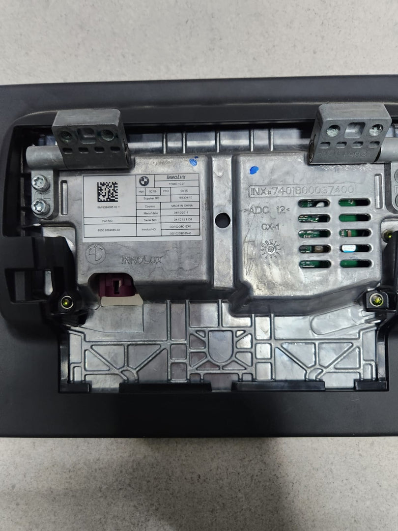 BMW Rear Compartment Monitor 9384085 G30 G31 G11 G12 F15 F16 5 6 7 Series X5 X6