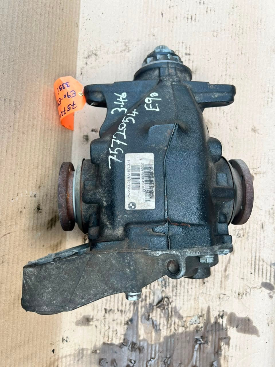 BMW 135i 335i E90 E92 E93 E82 E87 E88 RATIO 3.46 Rear Differential 7572054