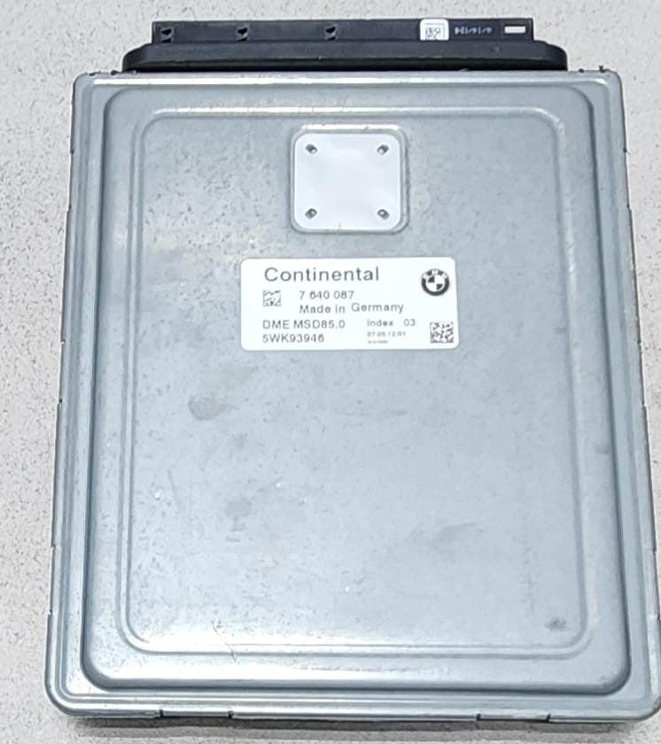 2012 BMW 750i Engine Control Module 7640087  750i N63 and X6 ECU SET 